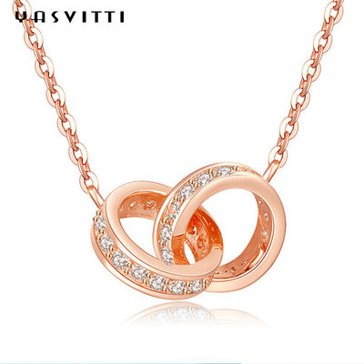 6.7X8.2mm 2.08g 실버 체인 목걸이 18k 플레이트 더블 루프 목걸이