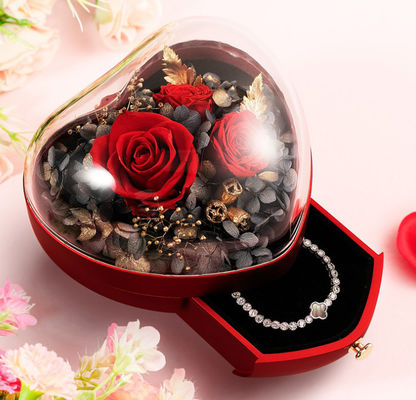 OEM 재활용되 0.406 킬로그램 보석 선물 상자 플라스틱 115×115×110mm 패킹상자