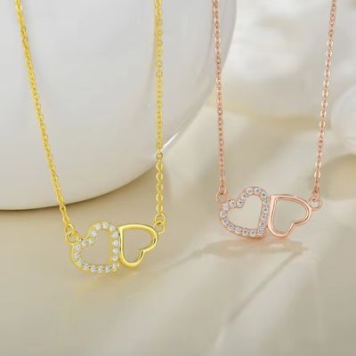 YASVITTI 발렌타인 데이 선물 럭셔리 목걸이 925 스터링 실버 패션 클래식 여성 심장 목걸이 보석