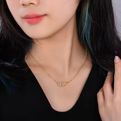 YASVITTI 발렌타인 데이 선물 럭셔리 목걸이 925 스터링 실버 패션 클래식 여성 심장 목걸이 보석