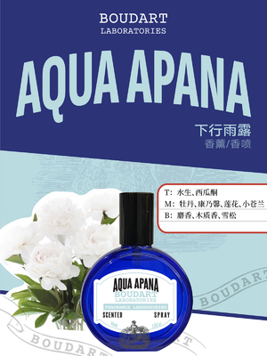 AQUA APANA 천연두 에센셜 오일 몸 스프레이 몸 안개 OEM 향수 향수 기름 농축