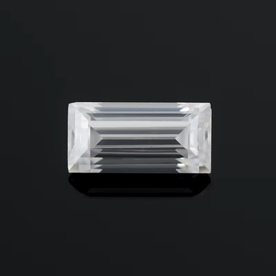 특수 모양 모이산이트 흰색 VVS1 원형 무결 모이산이트 돌