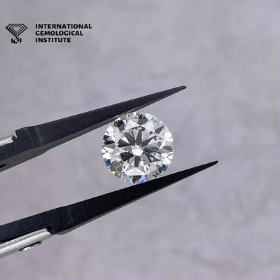 0.5ct 1ct 1.5ct 2ct 3ct 흰색 느슨한 모이사나이트 다이아몬드 HPHT CVD 실험실 자란 다이아몬드