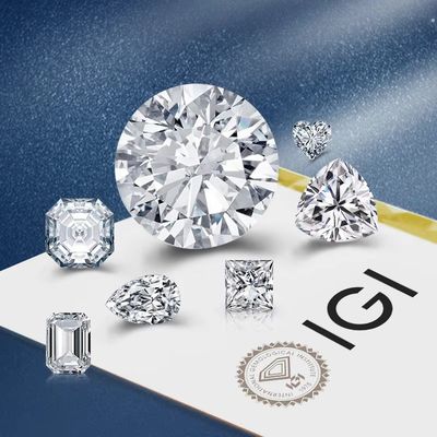 0.5ct 1ct 1.5ct 2ct 3ct 흰색 느슨한 모이사나이트 다이아몬드 HPHT CVD 실험실 자란 다이아몬드