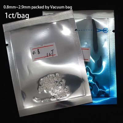 3 캐럿 소 크기의 에메랄드 절단 Vvs 연구소에서 자란 다이아몬드 Melee 보석용 모이산타이트