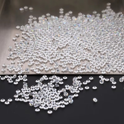 1000pcs/pack 5A Melee 흰색 CZ 돌 느슨한 큐브 지르코니아 여성 모이산이트 보석