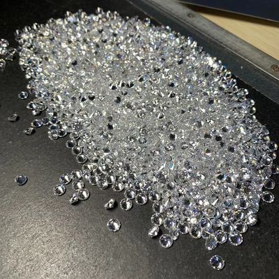 5A 품질 1000pcs/Bag 1mm - 3.0mm 돌 보석 흰 큐브 지르코니아 보석