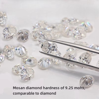 타원형 화려한 절단 느슨한 모이사나이트 다이아몬드 3*5mm-10*14mm 보석 제조용 작은 크기