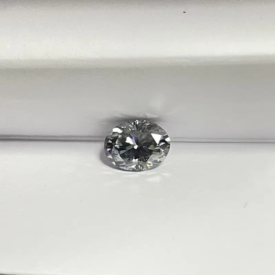 도매 0.5ct 1ct 2ct 회색 모시나이트 다이아몬드 보석 회색 색상 타원형 피어 절단 느슨한 자연 모시나이트 결혼 반지