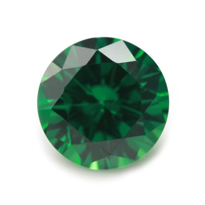 5A 품질 느슨 보석 색상 지르콘 다이아몬드 둥근 절단 1.75mm 2.25mm 합성 5ct 모이사나이트 반지