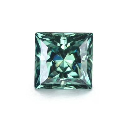 프린세스 크트 5.5x5.5mm 1카라트 모이사나이트 VVS 컬러스 스퀘어 브릴리언트 로저 다이아몬드