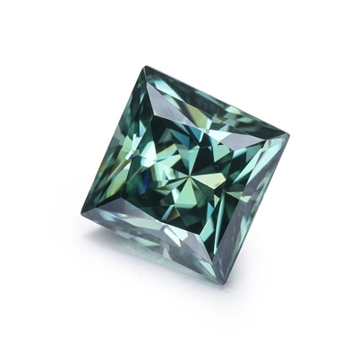 프린세스 크트 5.5x5.5mm 1카라트 모이사나이트 VVS 컬러스 스퀘어 브릴리언트 로저 다이아몬드