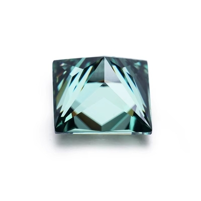 프린세스 크트 5.5x5.5mm 1카라트 모이사나이트 VVS 컬러스 스퀘어 브릴리언트 로저 다이아몬드