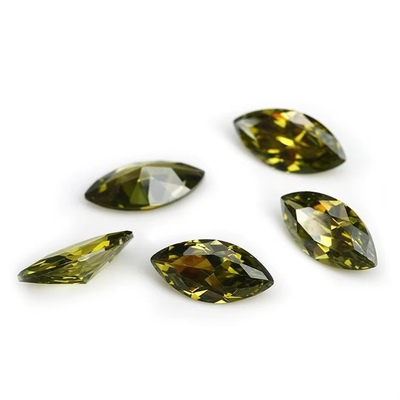 8x4mm 마키즈 모양 CZ 돌 보석 제조 및 남성 결혼 반지
