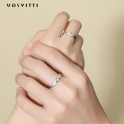 저자극성 지르콘 다이아몬드 반지 0.21cm 1.9g 커플 결혼반지