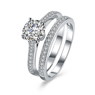 결혼식을 위한 영원한 보석을 위한 다이아몬드 Moissanite 원형 1mm에서 15mm D EF GH IJ 색깔