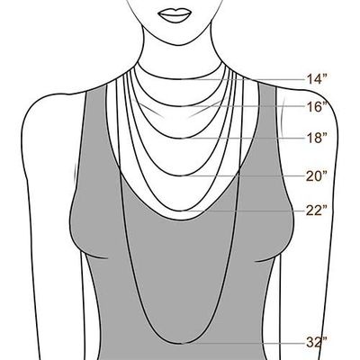 1.8ft 0.07oz 개인화 된 모노그램 목걸이 금도금 세 글자 목걸이 SGS