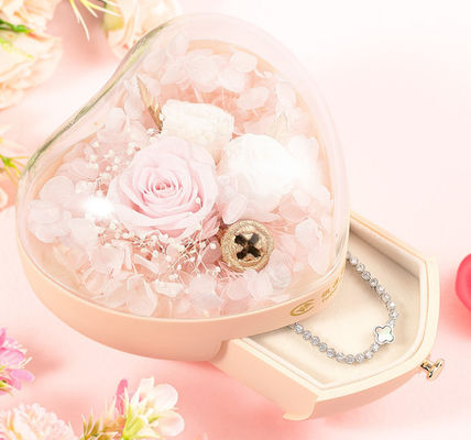 OEM 재활용되 0.406 킬로그램 보석 선물 상자 플라스틱 115×115×110mm 패킹상자